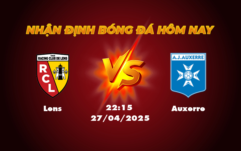 lens auxerre 27 04 ligue 1